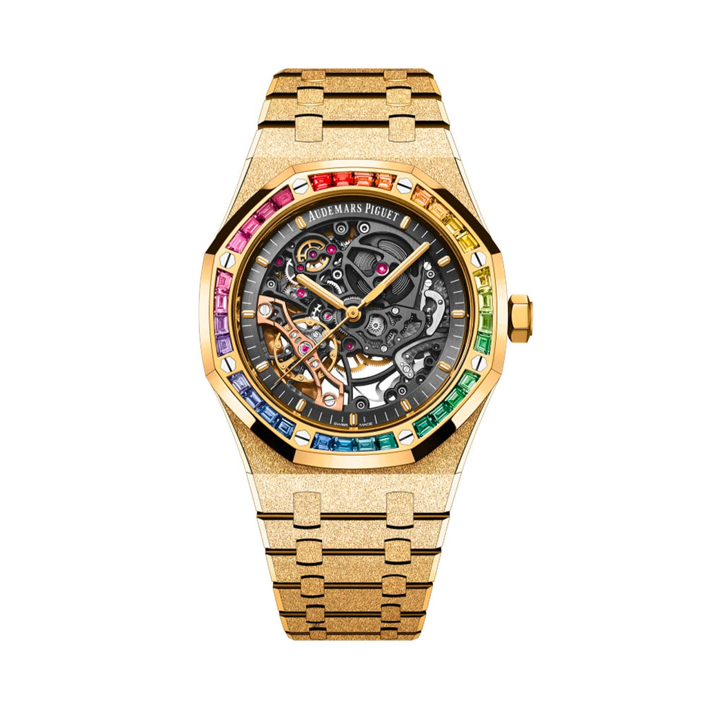Audemars Piguet Royal Oak Frosted Yellow Gold Openworked