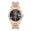 Rolex Day-Date 40 228235 18K Rose Gold Slate Ombre Dial Presidential Bracelet 40 mm