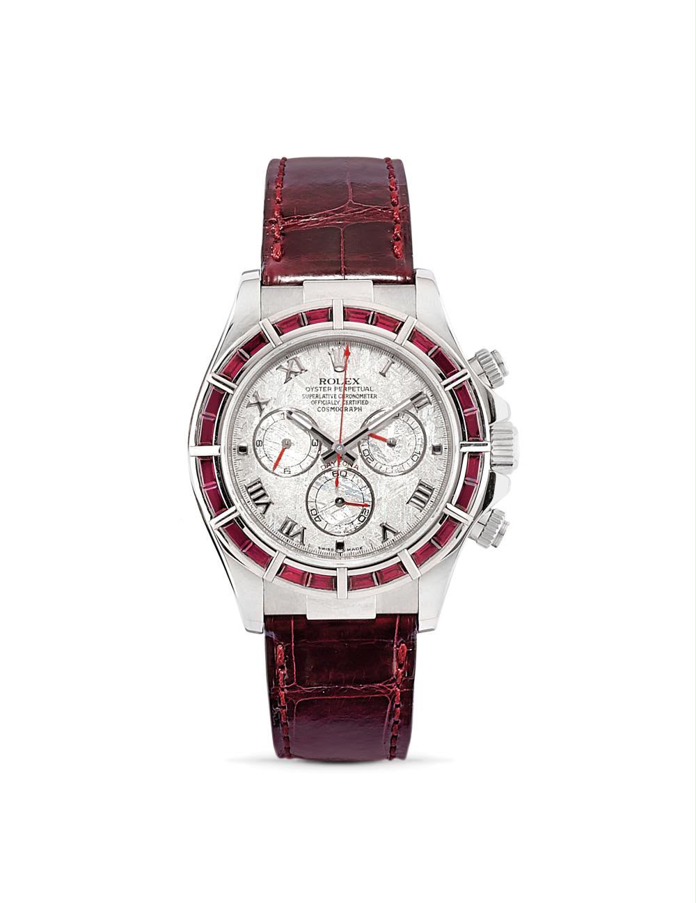 Rolex Oyster Perpetual Cosmograph Daytona Ruby Meteorite 40mm