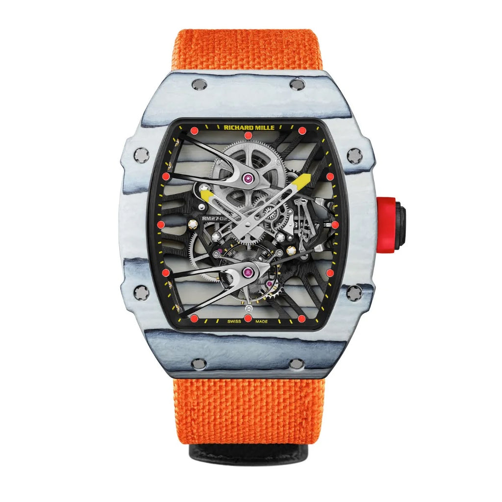 Richard Mille RM27-02 CA FQ Tourbillon Rafael Nadal Skeleton Dial