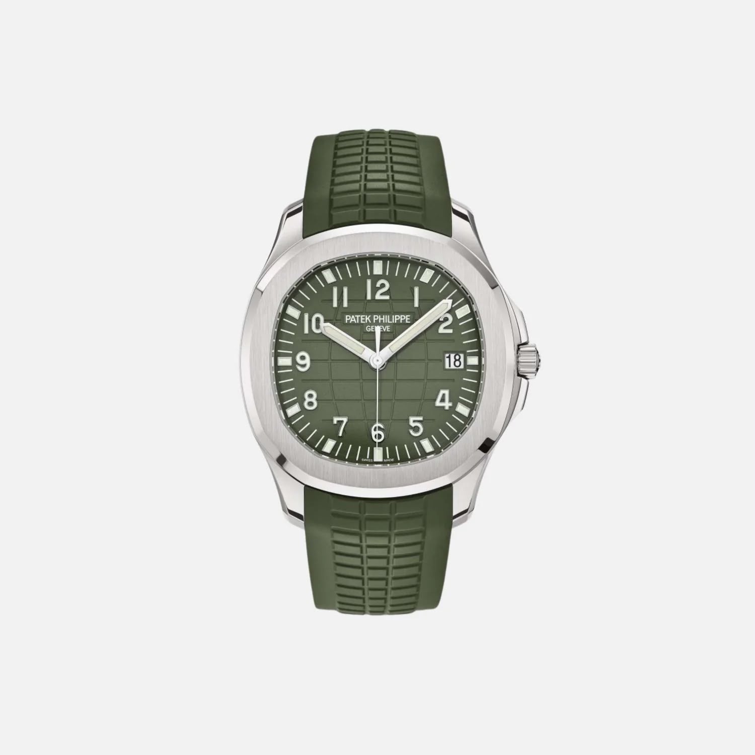Patek Philippe Aquanaut White Gold Khaki REF 5168G-010