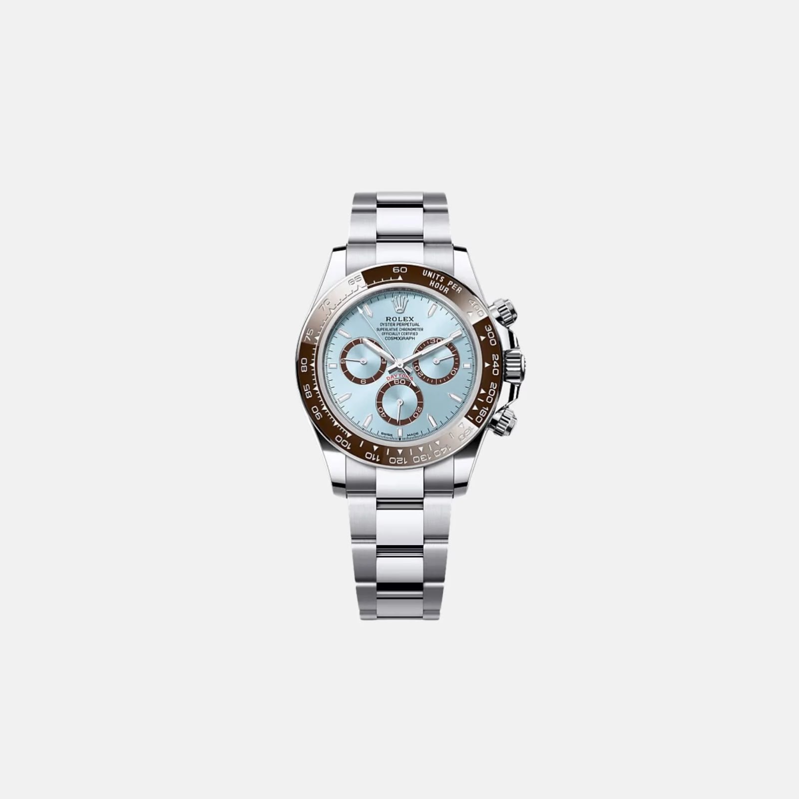 Rolex Daytona Platinum Ice Blue Dial