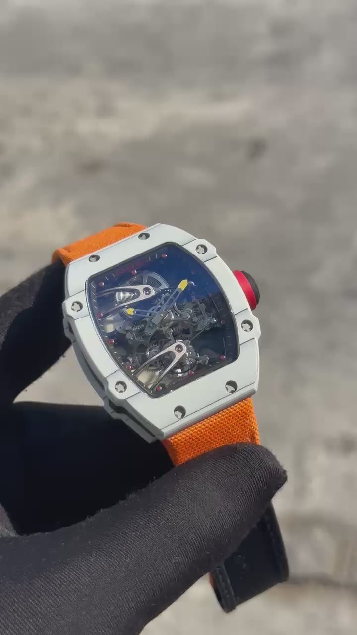 Richard Mille RM27-02 CA FQ Tourbillon Rafael Nadal Skeleton Dial