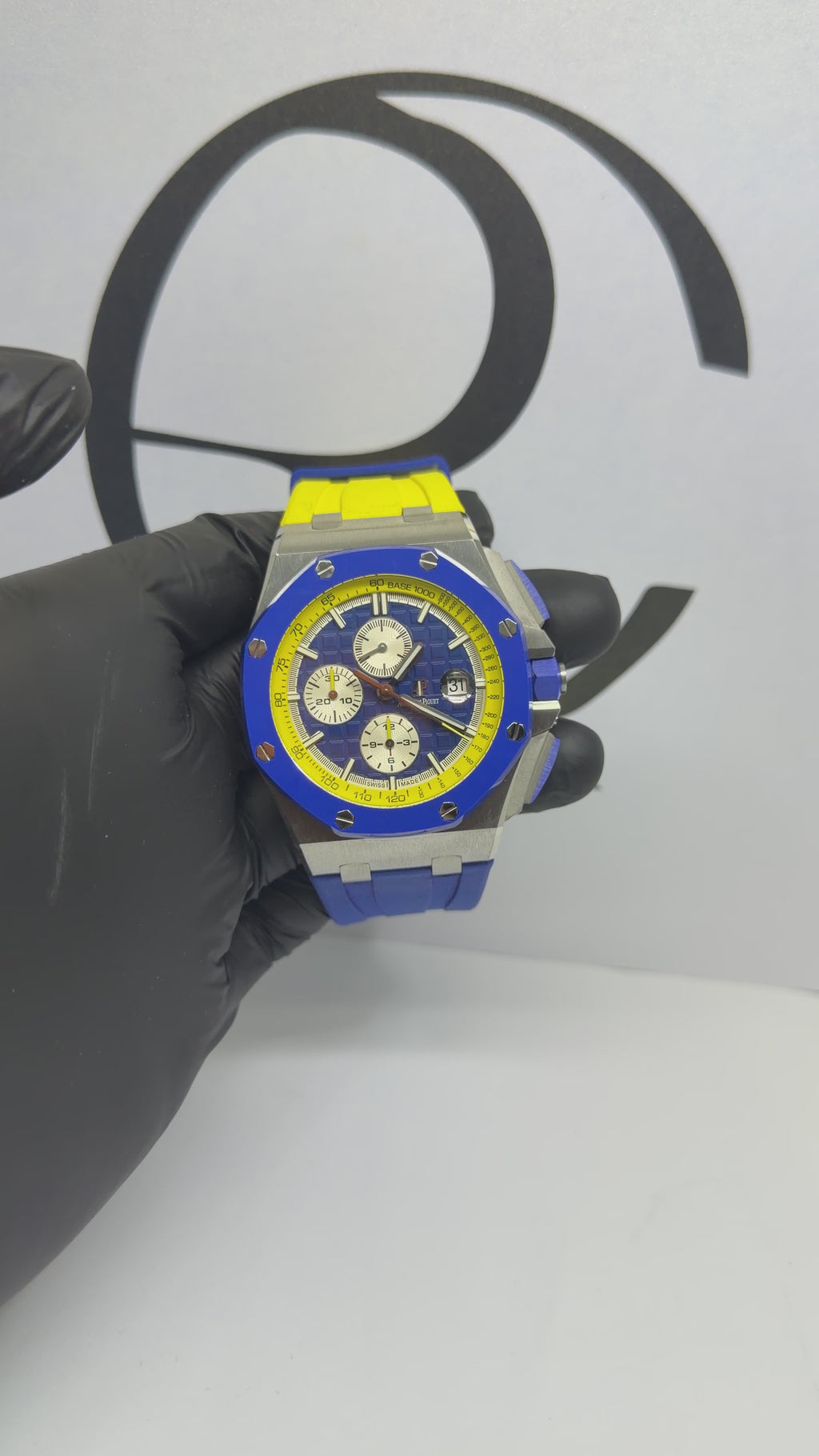 Audemars Piguet Royal Oak Offshore 26400 Blue Dial, Ceramic, 44.0 mm, Ryder Cup