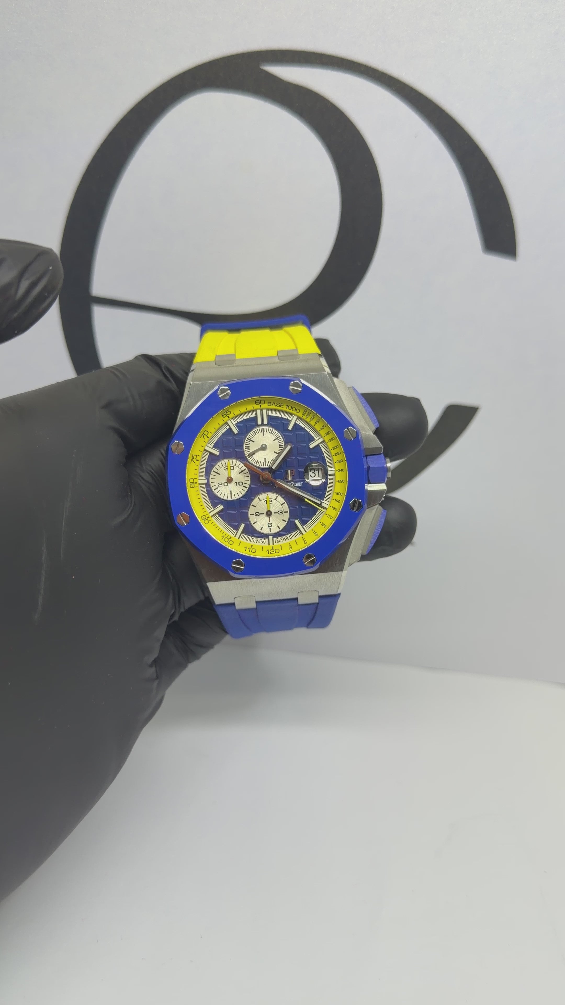 Audemars Piguet Royal Oak Offshore 26400 Blue Dial, Ceramic, 44.0 mm, Ryder Cup