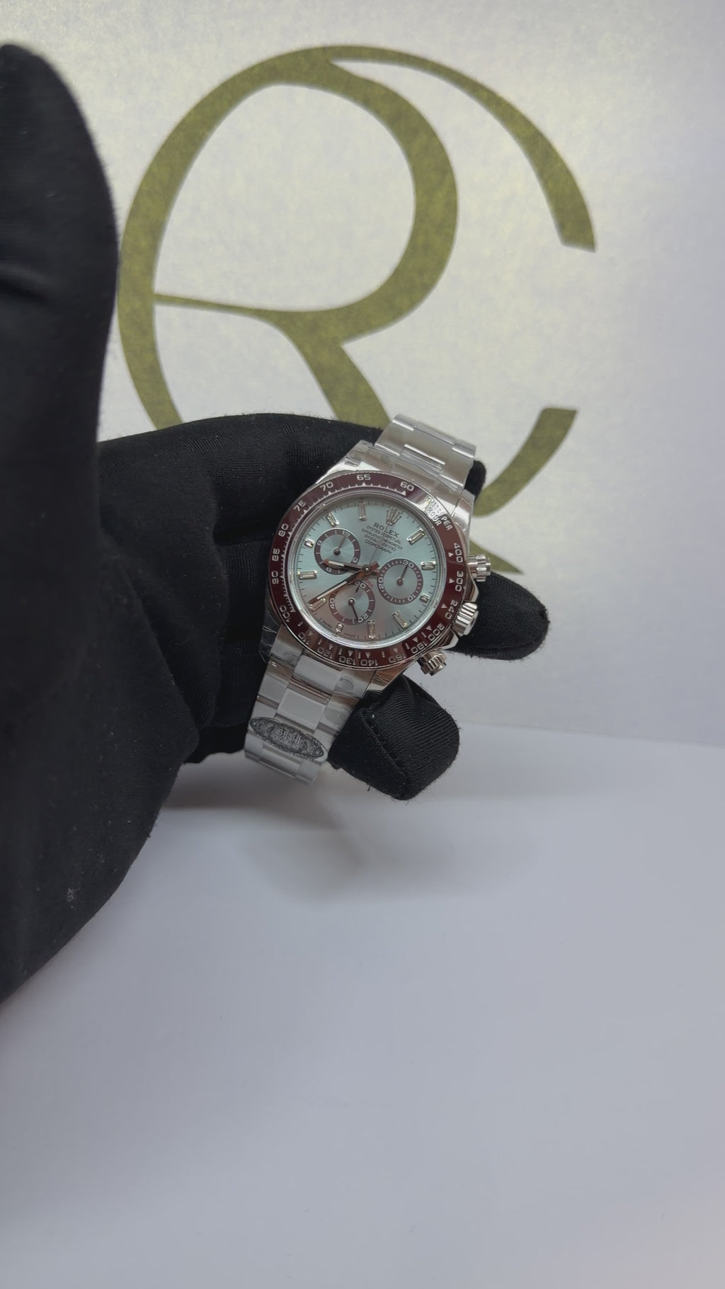Rolex Daytona Platinum Ice Blue Dial