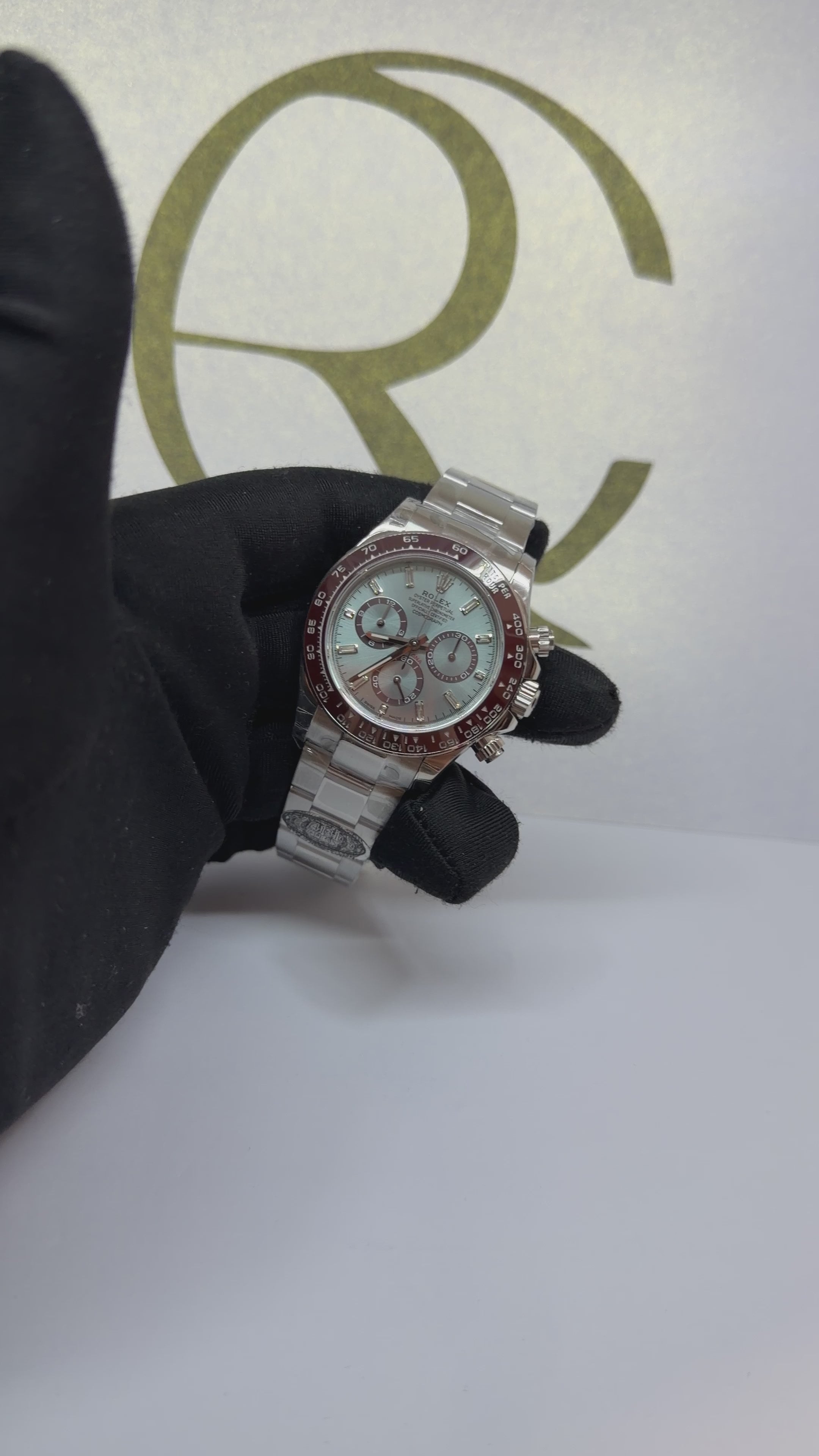 Rolex Daytona Platinum Ice Blue Dial