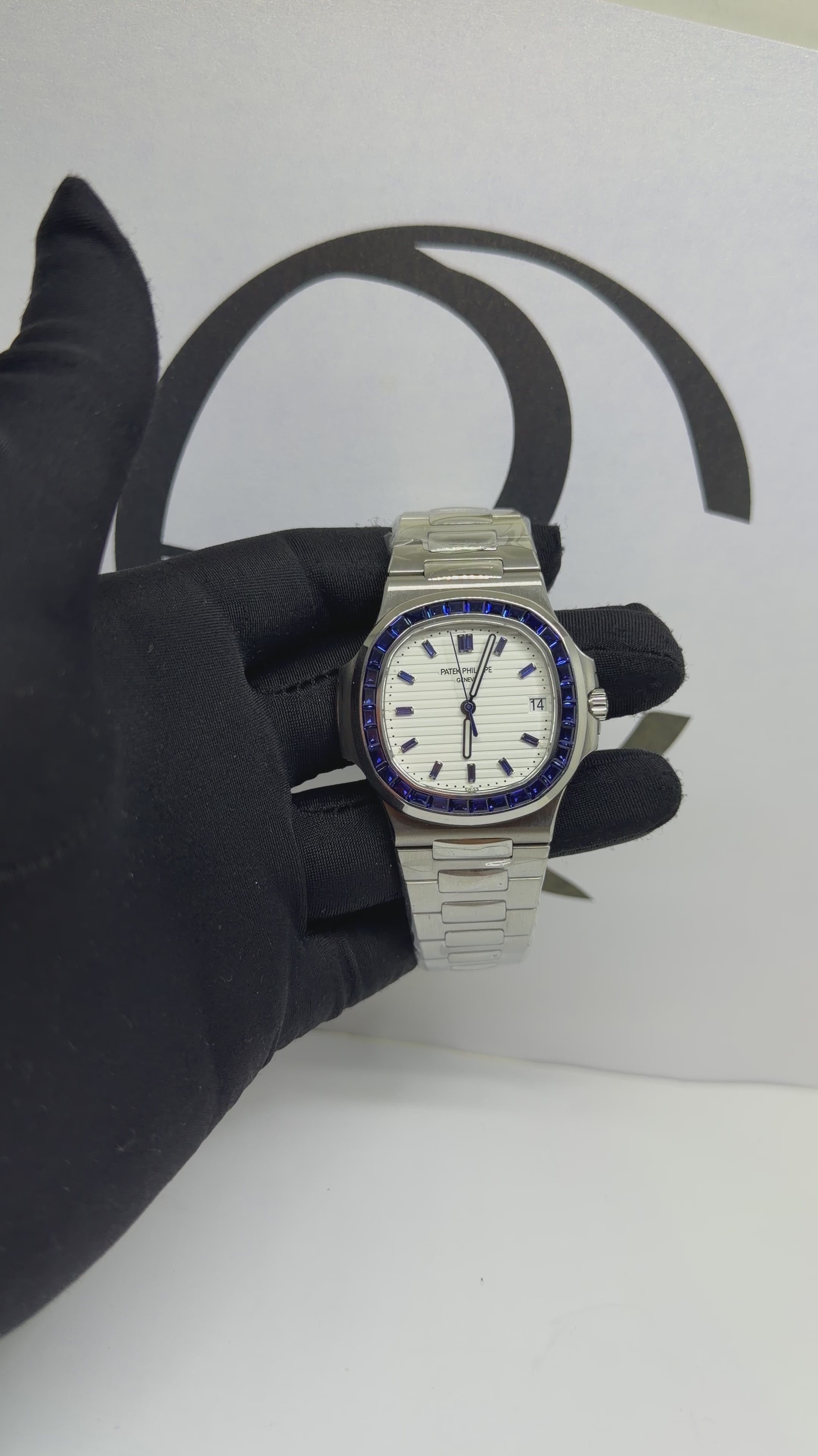 Patek Philippe Nautilus 5711 Steel Custom Sapphire Dial