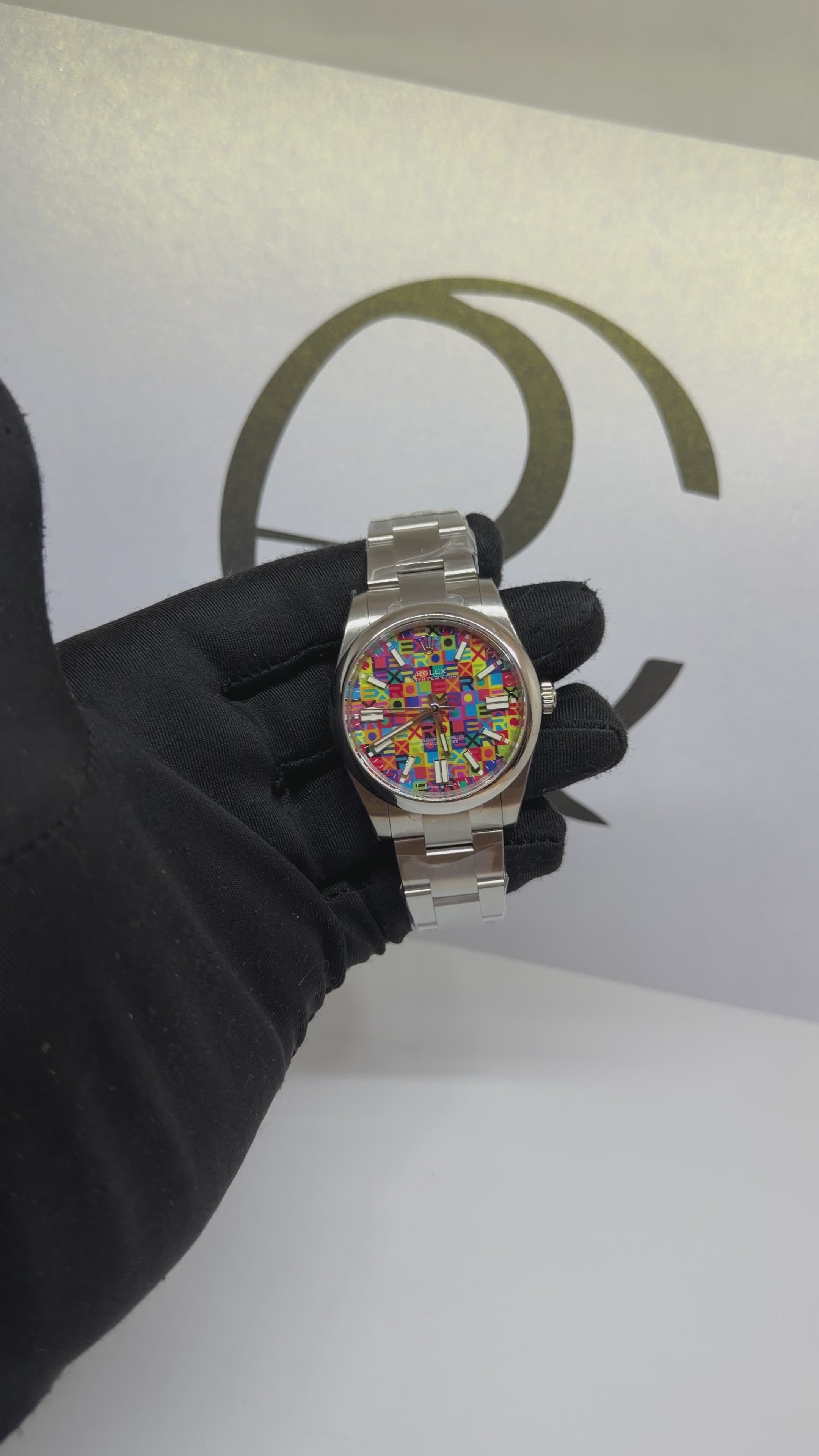 Rolex Oyster Perpetual 36 "Jubilee Dial" New 2026 Full set Multicolour Dial
