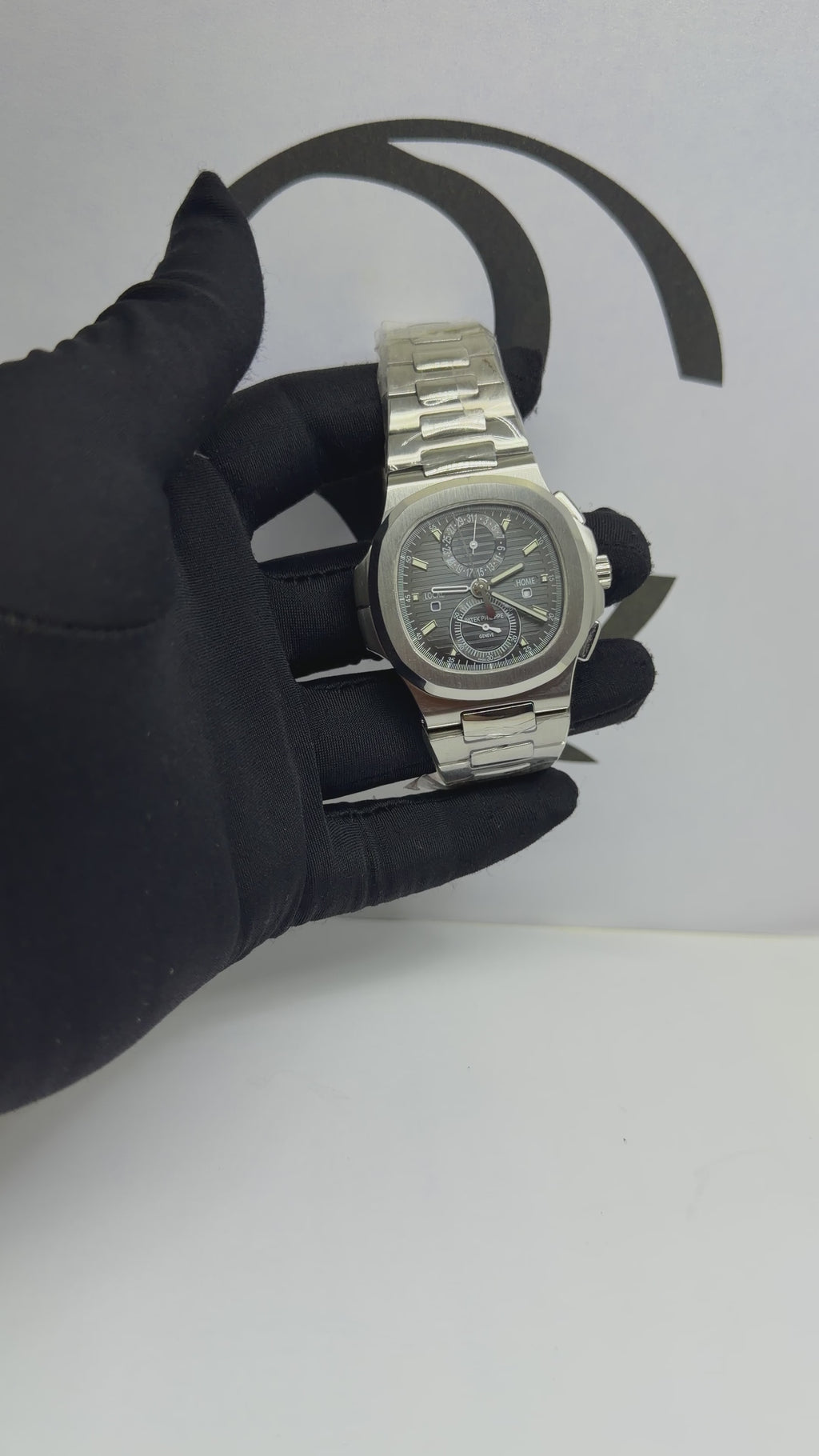 Patek Philippe  Nautilus 5990/1A-011 'Travel Time' Flyback Chronograph 40mm watch