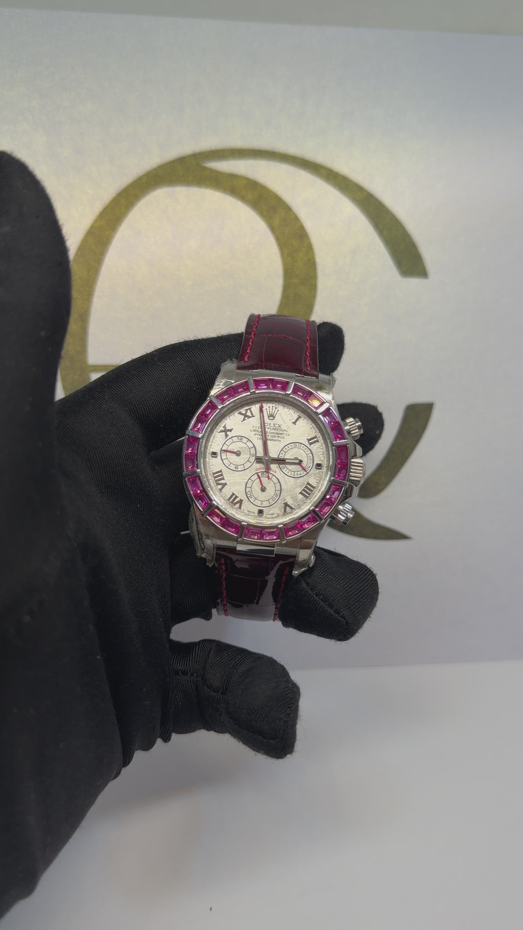 Rolex Oyster Perpetual Cosmograph Daytona Ruby Meteorite 40mm